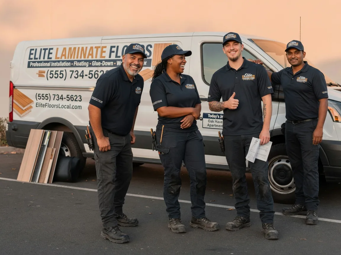 Laminate flooring installation company in Bergland, MI